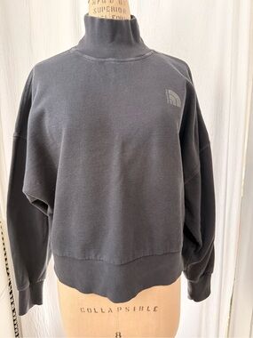 The North Face, Oversized, Mock Neck Sweatshirt, sz M